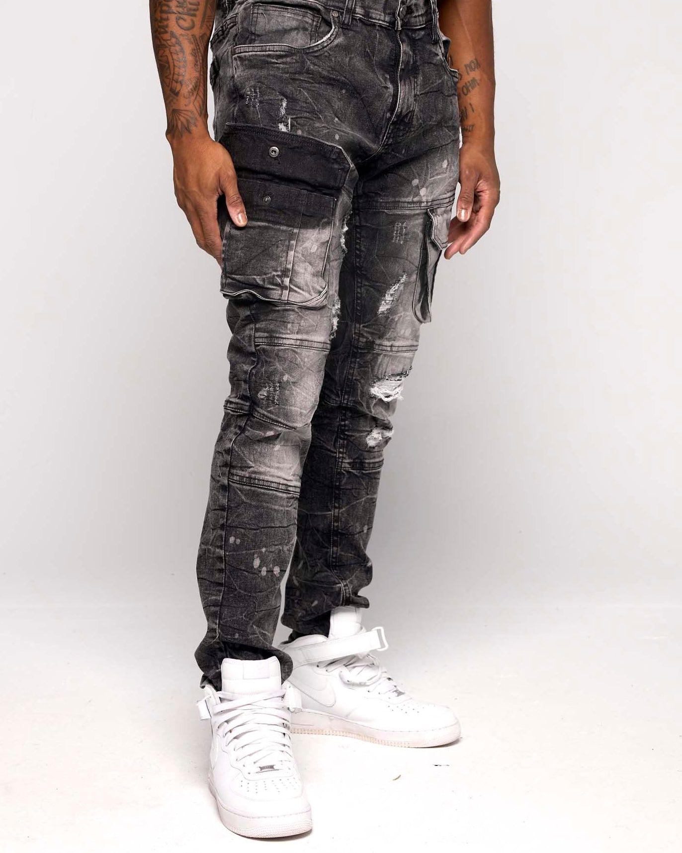 SLIM CADRE DENIM PANT