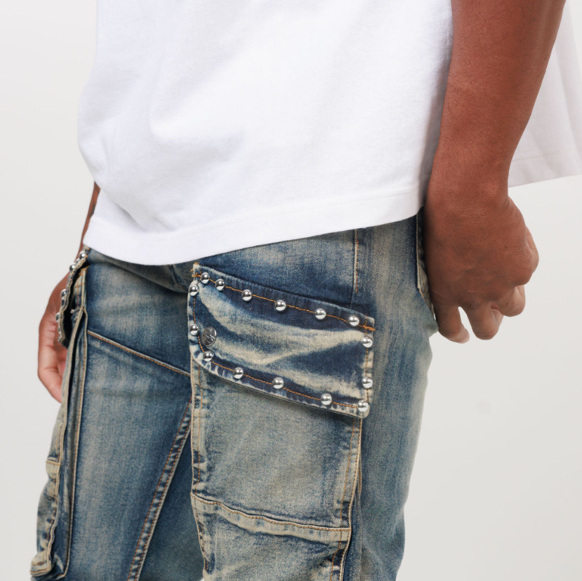 STACKED DECKED OUT DENIM JEAN