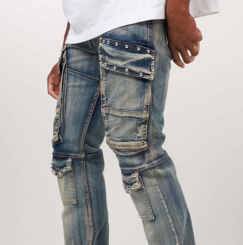 STACKED DECKED OUT DENIM JEAN