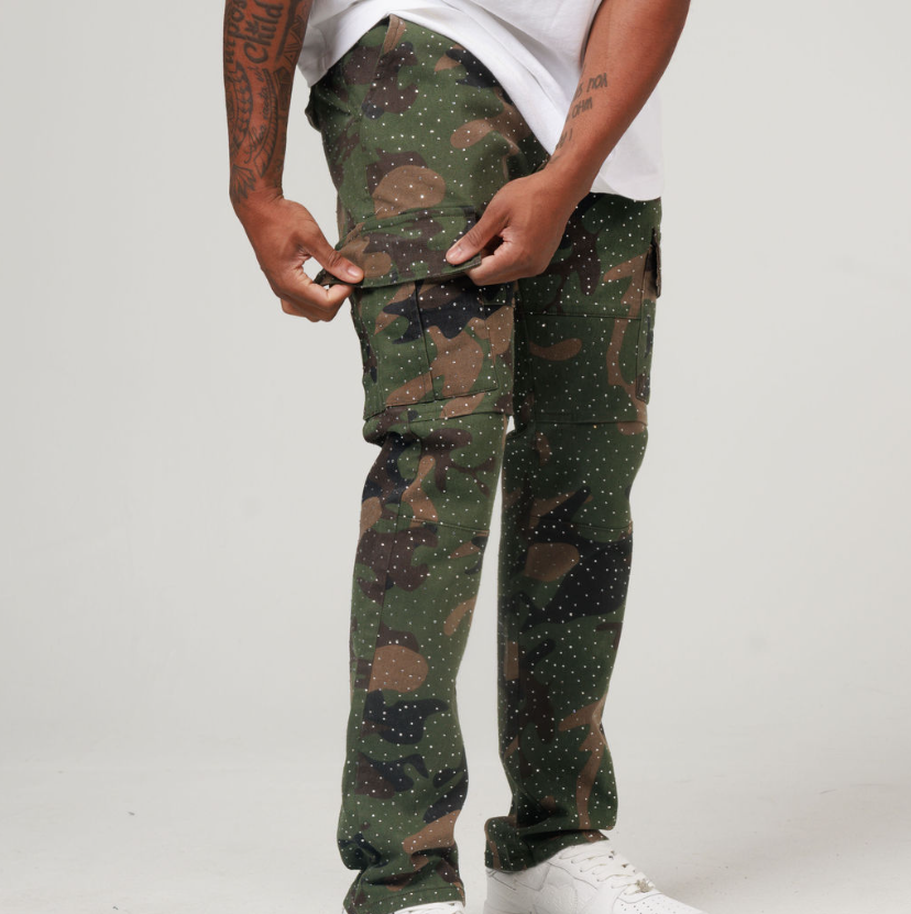ICED CAMO TWILL PANT