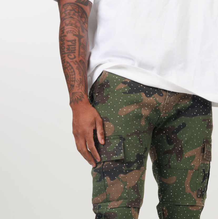 ICED CAMO TWILL PANT