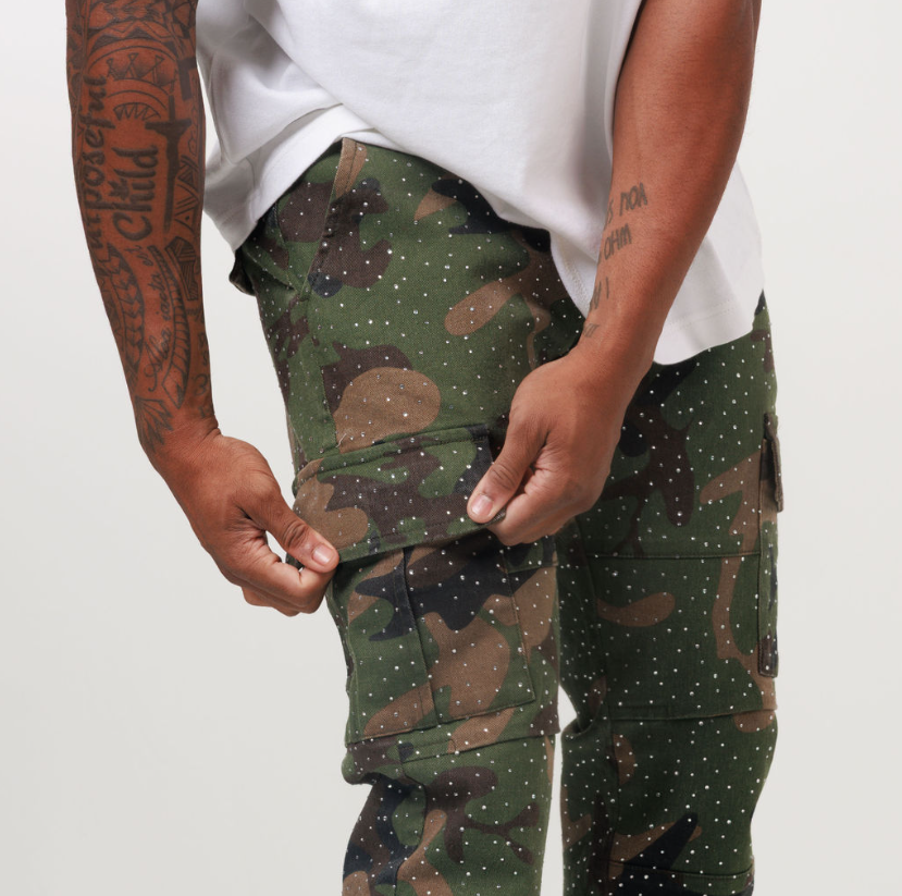 ICED CAMO TWILL PANT
