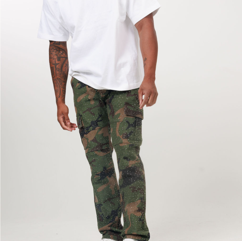 ICED CAMO TWILL PANT