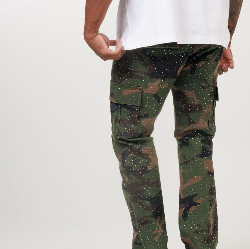 ICED CAMO TWILL PANT