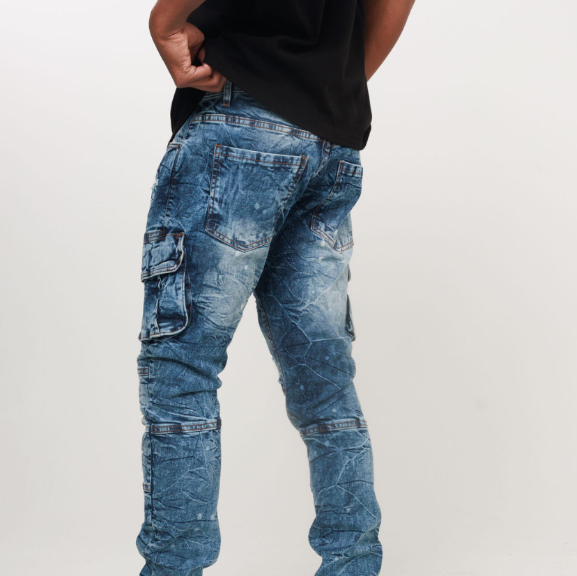 SLIM CADRE DENIM PANT